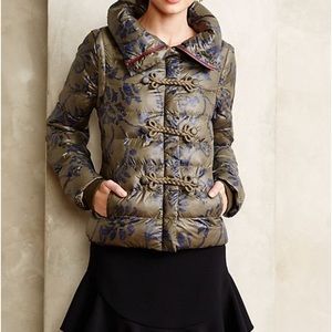 Anthropologie Pilcro and the Letterpress puffer convertible Coat